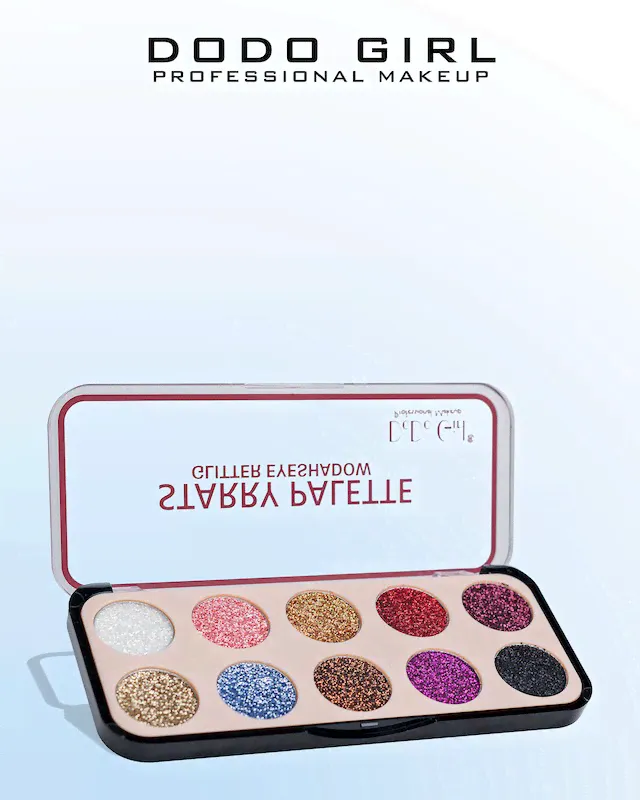 Глиттер для век DoDo Girl Starry Palette, 02-0