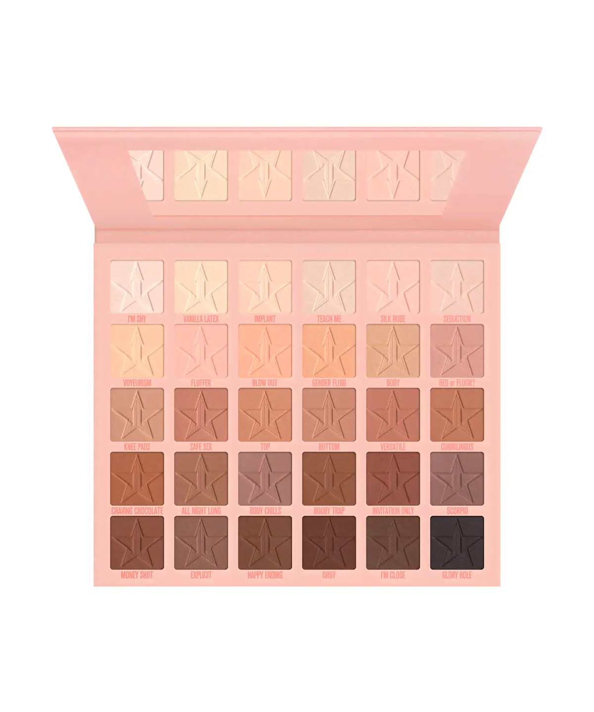 Палетка теней Jeffree Star – Orgy Eyeshadow Palette