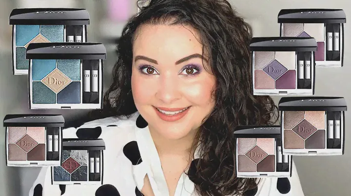 DIOR 5 COULEURS EYESHADOW COLLECTION | Collab with @gigizbeauty9827