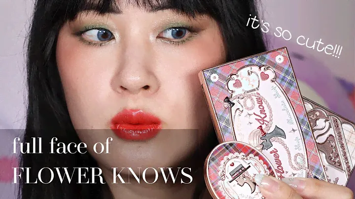☕Flower Knows Chocolate Wonder Shop☕ the cutest makeup ever!