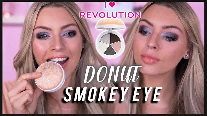 EASY SMOKEY EYE using Sugar Coated Donut! // I Heart Revolution