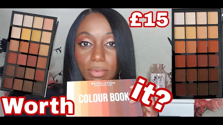 New Makeup Revolution Colour Book CB02 Review | Swatches | Dark Skin Tutorial