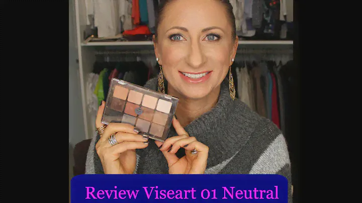 Review Viseart 01 Neutral Matte Eye Palette LisaSz09