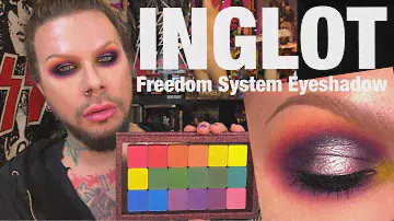 INGLOT Eyeshadow Tutorial