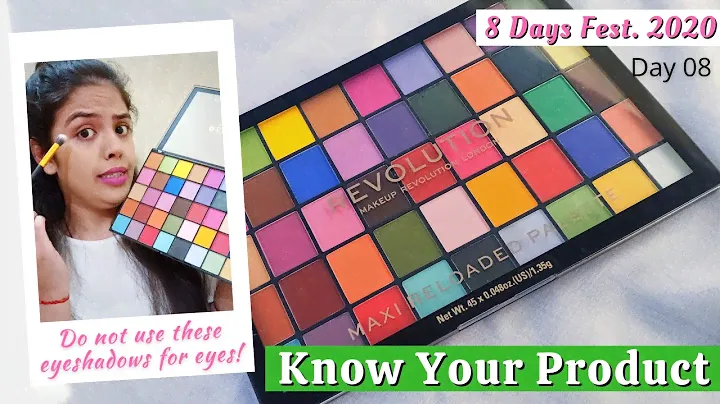 Makeup Revolution Monster Mattes Palette | #KnowYourProduct | 8 Days Fest. 2020 | Pari Ashwani