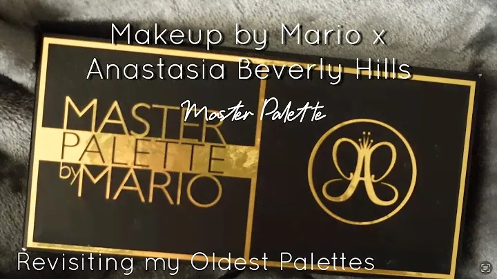 Makeup Throwback - Swatching My Oldest Palettes - Makeup by Mario Master Palette x ABH