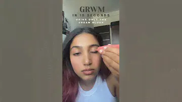 Easy Everyday Makeup using just 1 product | Swiss Beauty Cream It Up Blusher #makeuphacks #tutorials