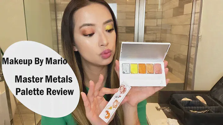 Makeup By Mario Master Metal Palette Reviews, Swatches and Demo