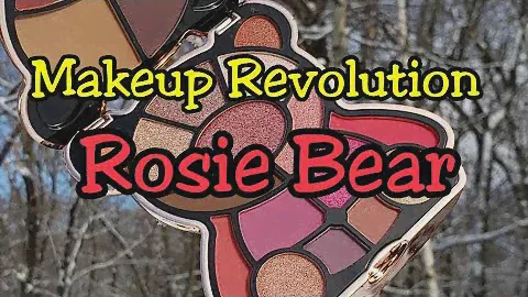 Swatches of the Rosie Bear from the I Heart Revolution Toy Factory Collection