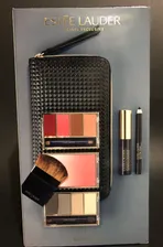 estee lauder travel in Color Exclusive Eye Face Lip Palette Wallet gift set nib
