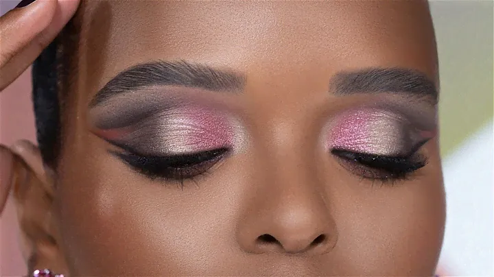 Colorful Double-Winged Eye Makeup ft. The RETRO GLAM PALETTE| Natasha Denona Makeup