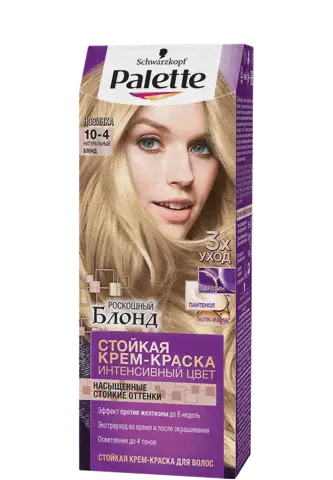 краска для волос PALETTE 10-4 Натуральный блонд (В10)-0