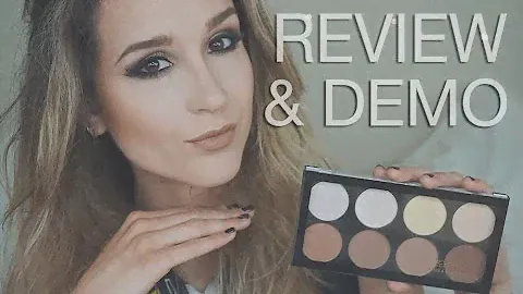 MAKEUP REVOLUTION Iconic Lights and Contour Pro Palette ОБЗОР И ДЕМО // Ханна Дорман