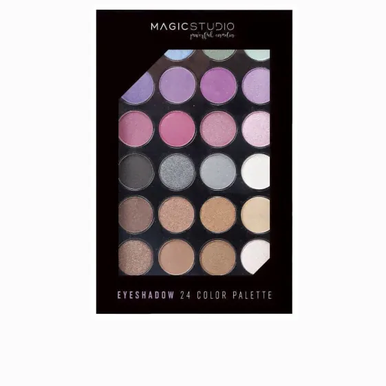Набор теней для глаз 24 цвета 20 гр Magic Studio EYESHADOW PALETTE-0
