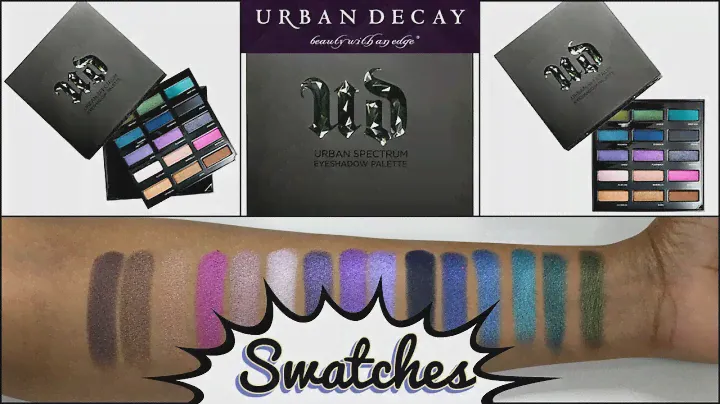 SWATCHES ♡ Urban Decay Spectrum Eyeshadow Palette (Limited Edition) ♡