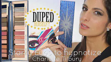 CHARLOTTE TILBURY STARRY EYES TO HYPNOTIZE! Holiday 2019 Palette! Let's Compare it with Icon Palette