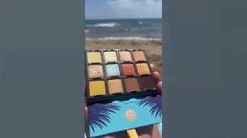 Viseart Soleil La Plage Palette! Beachside Makeup Appreciation! #viseart #eyemakeup #eyeshadow