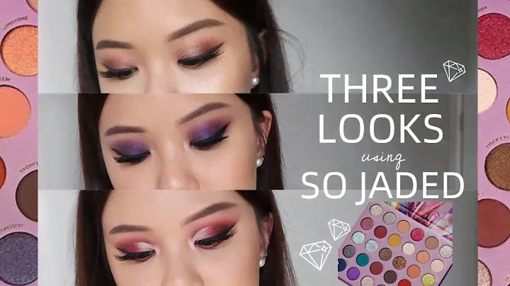 3 MORE LOOKS ON THE SO JADED PALETTE!! 💎