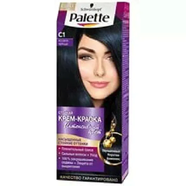 PALETTE C 1 Иссиня-черный