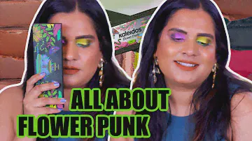 Kaleidos Makeup The Flower Punk Collection 🌺Swatches🌺Comparisons🌺2 LOOKS | Karen Harris Makeup