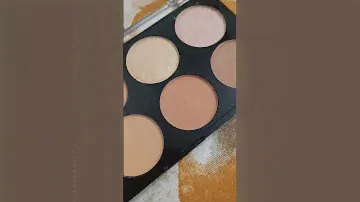 #Sculpt #Best #Powder #Contour Palette #FashionColor #Gold #Silver #Champagne #Highlighter #Bronzer