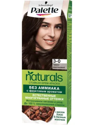 PALETTE Naturia Краска для волос 800 (3-0) Темно-каштановый