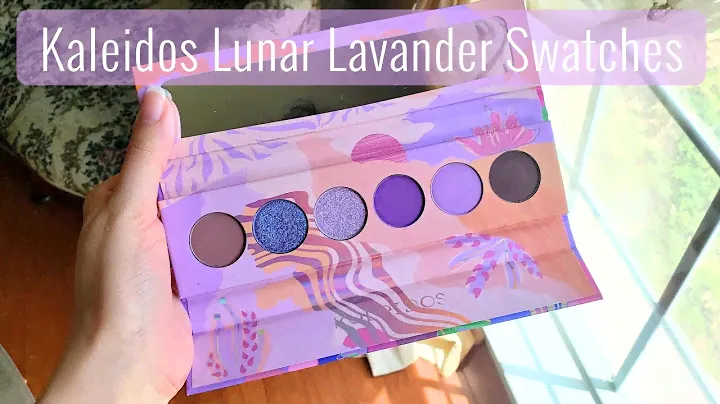 💜 🌌 Kaleidos Futurism VI: Lunar Lavender Swatches 🌙💫