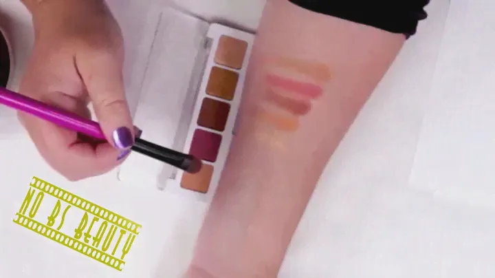 Natasha Denona Mini Sunset Eye Shadow Palette Review and Swatches