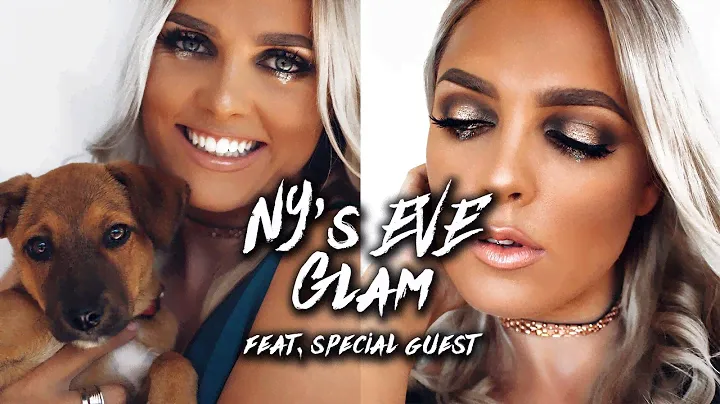 New Years Eve Glam | Too Faced Sweet Peach Eye Shadow Collection | Victoria Nunns
