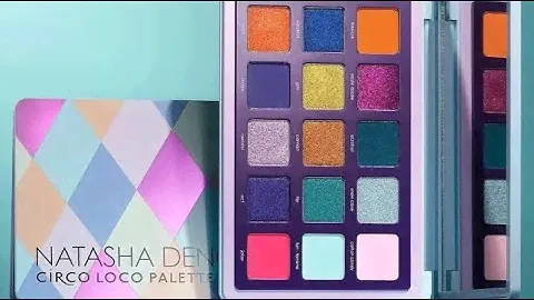 Natasha Denona   New Circo Loco Eyeshadow Palette + Swatches MAKEUP ADDICTED