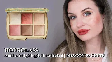HOURGLASS | Ambient Lighting Edit Unlocked | Style: DRAGON PALETTE | Makeup Review