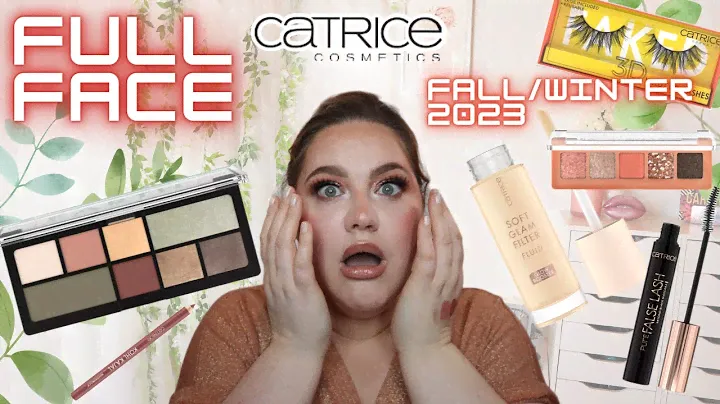Full Face CATRICE UPDATE FALL/WINTER 2023 | Full Face Catrice Makeup | Testing NEW Catrice Makeup |