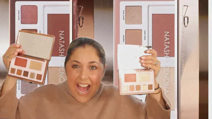 NEW Natasha Denona Glam Face & Eye Palette in Light & Dark!