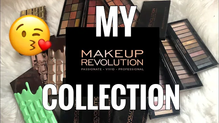 My makeup Revolution collection!