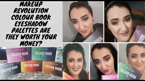 Review for the #makeuprevolution  Colour Book entire collection