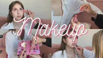 MAKEUP I HEART REVOLUTION x DISNEY ARISTOCATS 🐱💖 Обзор палетки REVOLUTION | Макияж в розовых тонах