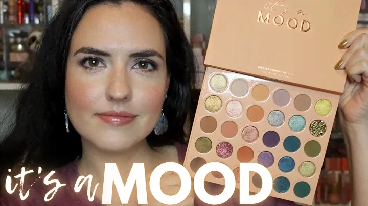 NEW ColourPop IT'S A MOOD Mega Palette | Swatches, Comparisons, Tutorial + Review