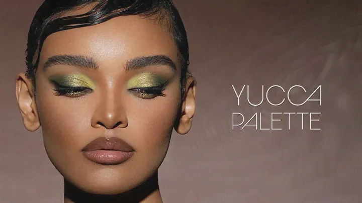 Green Smokey Eye Makeup ft. the YUCCA EYESHADOW PALETTE| Natasha Denona Makeup