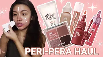 PeriPera Haul+Review | Ink The Velvet | Ink Matte Blur | Blur Pang | Ink Pocket Shadow | Ink Gelato