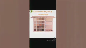 Unravel Destiny Eye & Face Pallet  www.bellassecrets.net