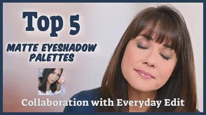 Top 5 Matte Eyeshadow Palettes | Over 50 Beauty
