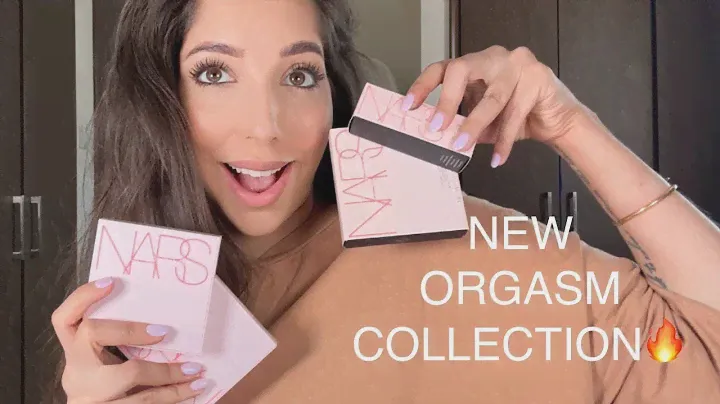 NEW NARS ORGASM MAKEUP COLLECTION! FOUR PLAY BLUSH QUAD & RISING EYESHADOW PALETTE!!