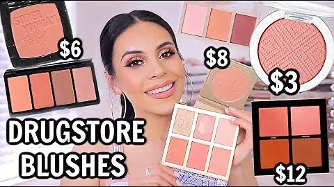 10 DRUGSTORE BLUSHES THAT BEAT HIGH END *so good*