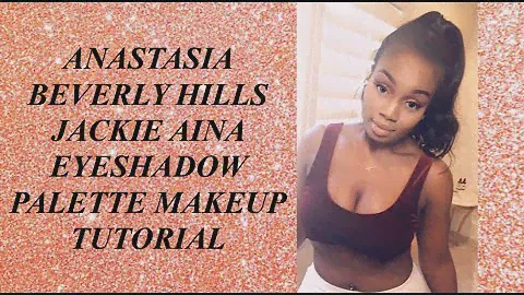 ANASTASIA BEVERLY HILLS JACKIE AINA EYESHADOW PALETTE MAKEUP TUTORIAL | NAYKARA MIDDLETON-CARTER