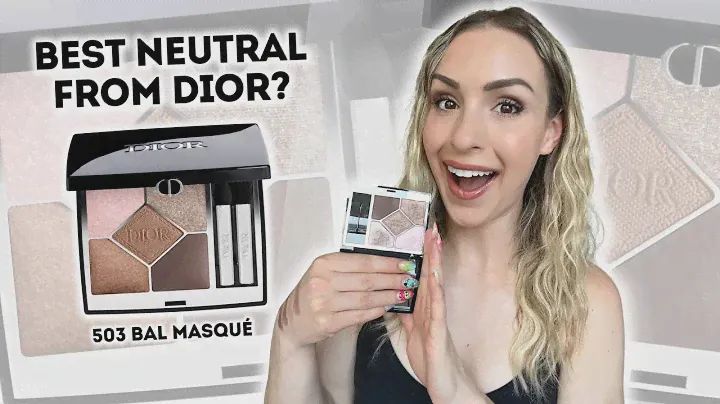 DIOR BAL MASQUÉ EYESHADOW PALETTE 🤎 SWATCHES, REVIEW, COMPARISONS | BEST NEUTRAL EYESHADOW PALETTE