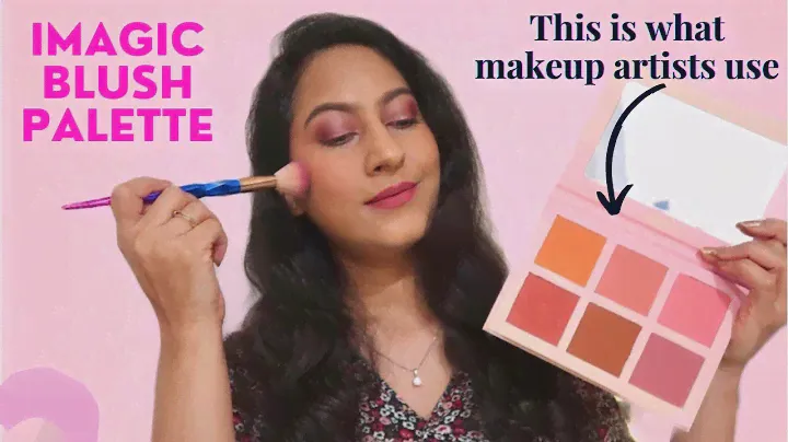 Imagic Blush Palette | Review | Application | Swatches || Jyoti Singh