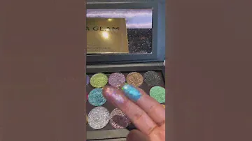 Pressed Glitter Eyeshadow Palette 😍 #pressedglitter #eyeshadowpalette