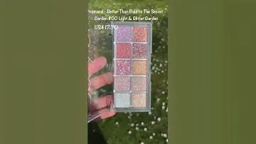 Best Glitter Palette from romand