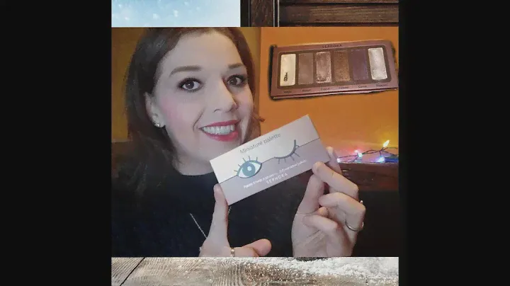 Review e Swatch SEPHORA MINIATURE PALETTE COOKIE   [ ENG Sub ]   | Liz Matutteame