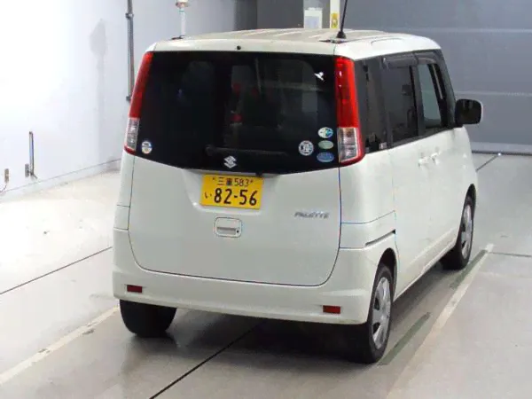 Минивэн SUZUKI PALETTE кузов MK21S класса микровэн гв 2010 пробег 72 тыс км цвет белый перламутр-1